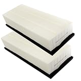 CA9711 Replacement 2 Pack Engine Air Filter for Audi A3 Q3 TT Quattro, Replace OE# AF3896, A3689C,