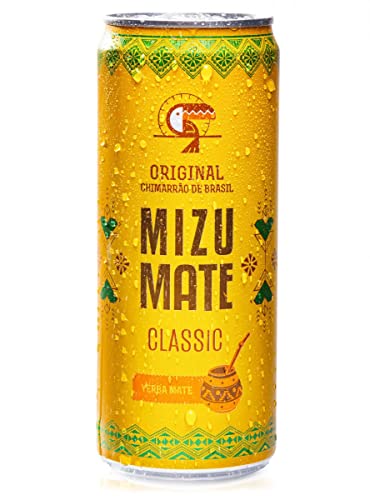 Mizu Mate Classic Yerba Mate Tee | Vitamizu | Brasilian karbonisiertes Getränk mit Mate-Tee | Natural energy | Kann 330ml