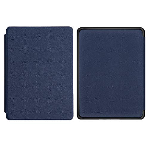 Case for Amazon All-New Kindle (10th Generation, 2019 Release) - Tuscom Premium Lightweight PU Leather Smart Cover Back Shell Protector for Amazon Kindle 10th Gen E-Reader Accessories (Orange)
