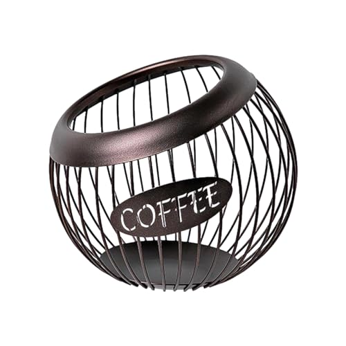 perfk Porta cialde per caffè, Snack, Caramelle, Contenitore, Multiuso, Durevole, Porta Capsule per caffè Espresso, Organizer da Tavolo per Cucina da banco, caffè