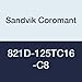 Sandvik Coromant 821D-125TC16-C8 6244843 Duobore 821 Integrated Dampened Boring Tool with Two Inserts, Roughing
