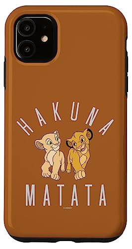 Iphone 11 Disney The Lion King Simba & Nala Hakuna Matata Case #TOP8