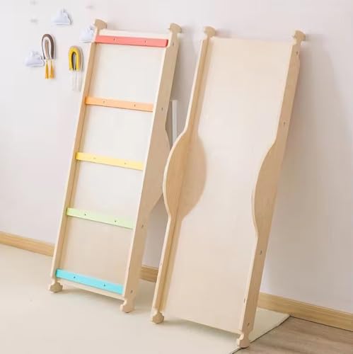 Image of Pikler Triangle Set for Kids 3-6 Yrs, Montessori Learning Toy with Arch, Ramp&Climbing Triangle, Transformable Climbing Toy, Indoor Playground for Baby, Modern Indoor Slide & Climber Ramp
