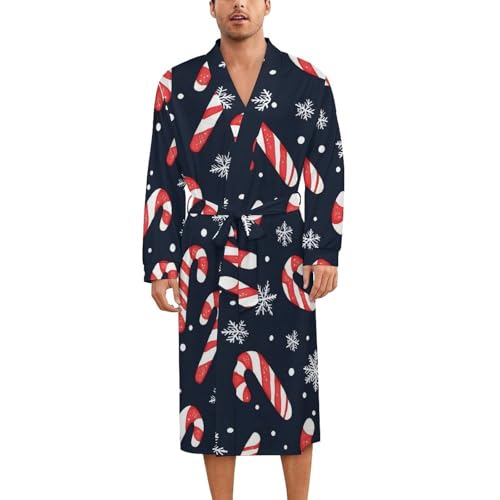 Kimono léger en soie à imprimé flocons pour des matins cocooning et élégants
