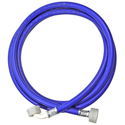 SPARES2GO Cold Water Fill Inlet Pipe Feed Hose Compatible with LG Washing Machine (2.5m)