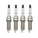 4pcs Iridium Spark Plugs Ignition Compatible for Toyota Corolla Prius Lexus Scion Front Direct