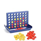 DERAYEE Puissance 4 - Jeux de Voyage et de Poche - Jeu Portable Amusant pour 2...