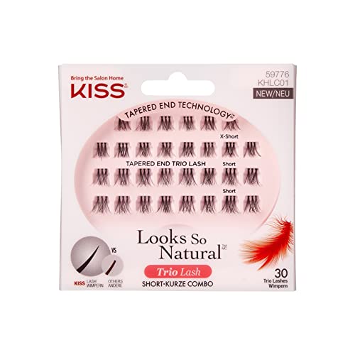 Kiss Haute Couture Trio Lashes - Classy, 1er Pack (1 x 1 Stück)