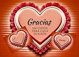 Gracias UN CUPÓN PARA CADA OCASIÓN: 8,25x6 Pulgadas, 30 Cupones, 60 Páginas, Cubierta Mate Suave (Spanish Edition)