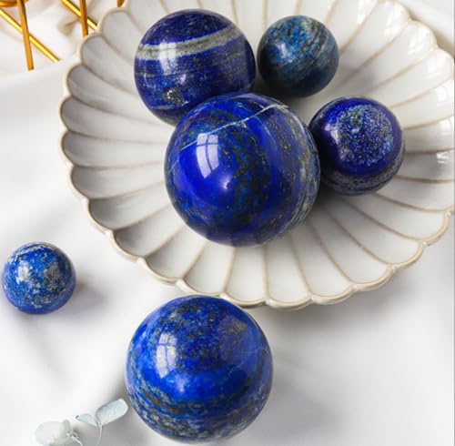 Lapislázuli en esfera de 80mm para decorar salones de meditación 5