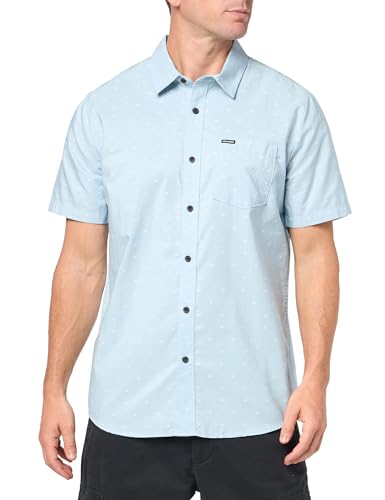 Camisa Masculina Volcom Manga Curta - Estilo Casual Com Bolso No Peito