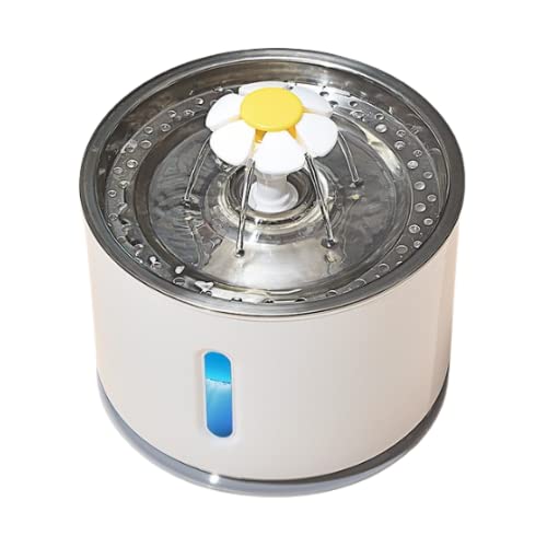 Bebedouro Fonte Gato Cão Filtragem Purificação Pet 2,4l