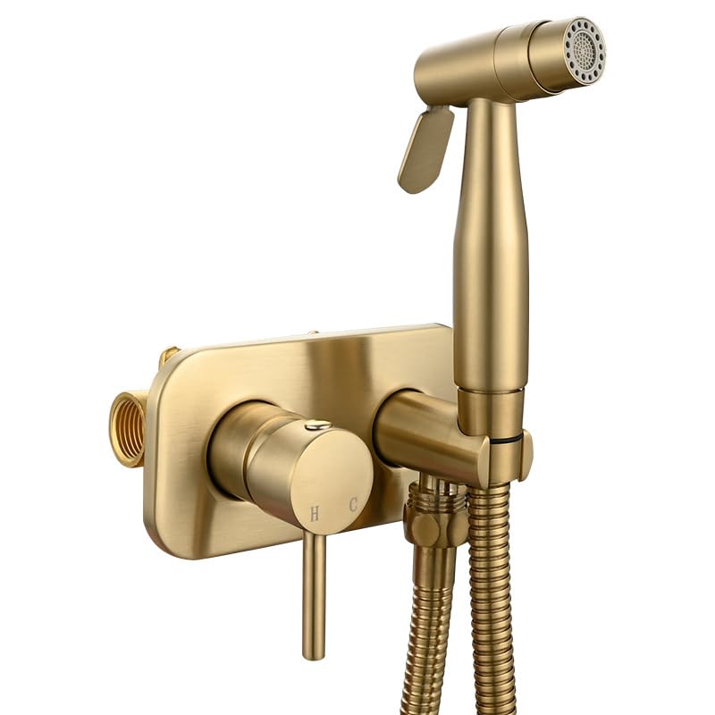 Pulvérisateur de bidet de toilette eau chaude froide jet de lavage WC