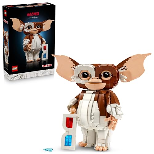 Image of LEGO Ideas Gremlins: Gizmo Posable Figure, Fantasy Gift 21361 - Building Blocks Set for Adults -Age 18+