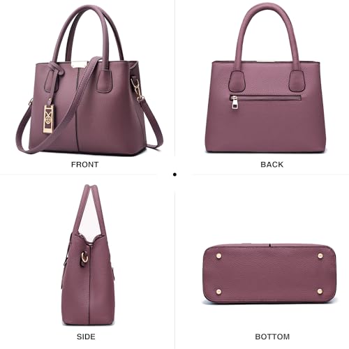 COCIFER Purses and Handbags for Women Shoulder Tote Bags Top Handle Satchel - Thumbnail 4