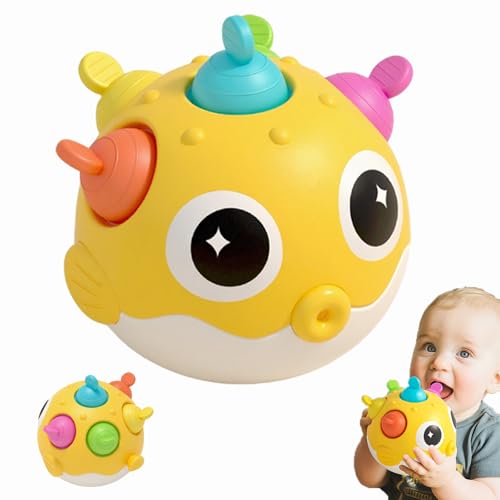 Baby Toys 0-6 Months & 6-12 Months,Baby Teething Toys 3-6,Musical Sensory Toys,Baby Essentials for Boys & Girls,Newborn Infant Learning Developmental Gifts