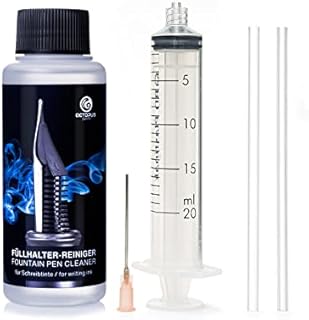 Octopus Fluids Fountain pen cleaner set for cleaning fountain pens and nibs 100 ml