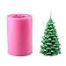 Silicone Albero di Natale Stampi Fare Sapone e la Cottura Decorazione per Torte Silicone Albero di Natale Candela Stampi Stampo in silicone per albero di Natale 3D Decorazione per Torte