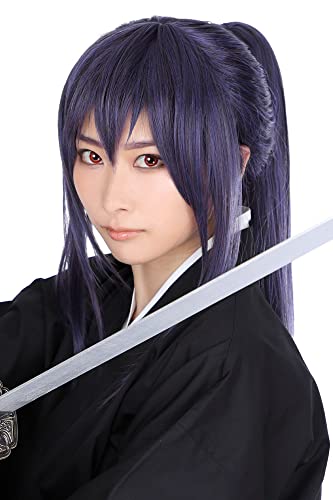 〔クラッセ〕コスプレウィッグ PRO(プロ) ポニーテールベース - ブラック04