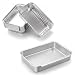 93305 Auffangwanne für Weber Genesis II e-310 e-315 e-325 e-330 e-335, Tropfpfanne für Weber Spirit 200/300 Serie Gasgrill 83156 Fettwanne mit 10er-Pack Tropfwannen Liner für Weber Ersatzteile
