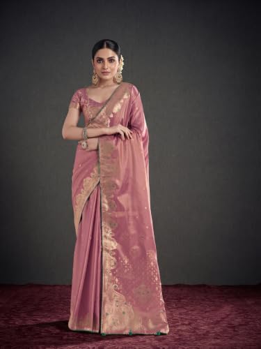 Monjolika Fashion banarasi silk saree in soft silk – image 2