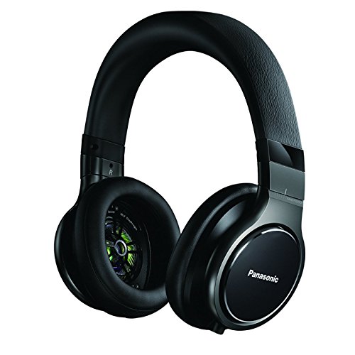 Preisvergleich Produktbild Panasonic RP-HD10E-K Premium Kopfhörer (Over-Ear, abnehmbares Kabel, 50 mm Wandler, High Resolution, schwarz)