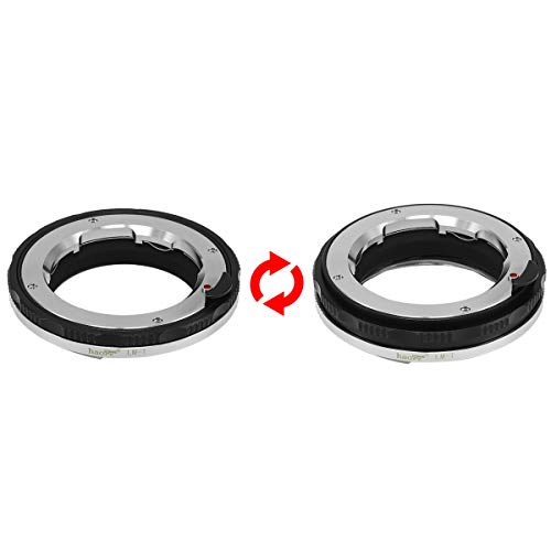 Haoge Macro Focus Lens Mount Adapter For Leica M Lm, Zeiss Zm, Voigtlander Vm Lens To Leica L Mount Camera Such As T, Typ 701, Typ701, Tl, Tl2, Cl (2017), Sl, Typ601, Panasonic S1 / S1R / S1H Copper #TOP1