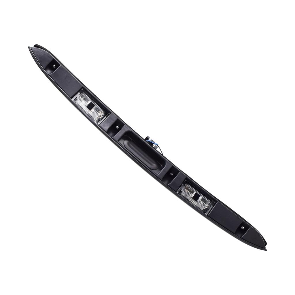 Asical Tailgate Handle Strip with Button Black Tailgate Suitable 