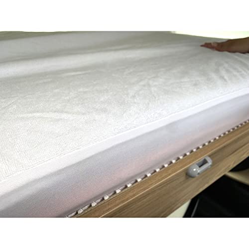 Protège-matelas imperméable 120x190 cm pour lit une place et demie