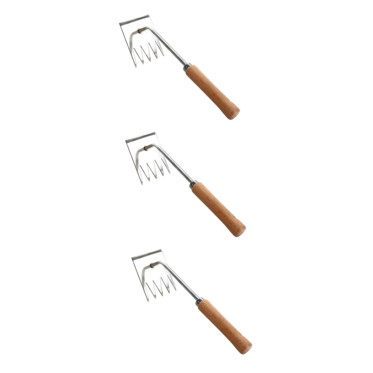 Abaodam 3 Stück Multi Funktions Unkrautstecher mit Ergonomischem und Langlebig für Gartenpflege und Rasenpflege Entfernt Wurzeln Mühelos für Unkrautfreies Ergebnis