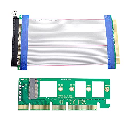 Adaptador vertical NVME AHCI SSD para modificar la distribución interna de PC 2