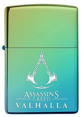Encendedor Zippo Assassin's Creed Valhalla Teal miniatura 2