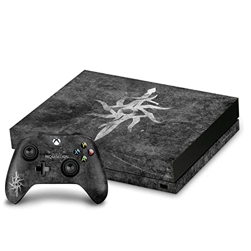 Vinyle Autocollant Xbox One X Dragon Age Autocollant Jeu Skin Console Manette EA Bioware