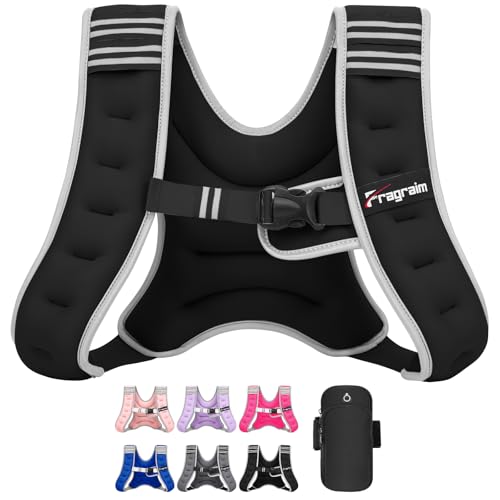 Fragraim Weighted Vest for Women Men - 10lb Weight Vest