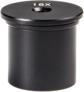 Huygens Eyepiece H16X 23.2mm 16X Optical Ocular Lens Replacement Tool Parts for Monocular Biological Microscope(1PCS)
