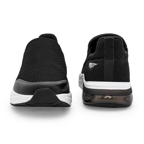 Image of Red Tape Men's Walking Shoes Dark Grey Mesh TPU Round Toe Slipon