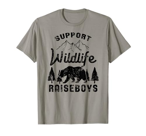 Support Wildlife Raise Boys T-shirt T-Shirt