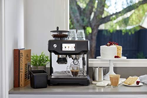 Sage Barista Touch Espresso Machine - Espresso and Coffee Maker, Bean to Cup Coffee Machine, SES880BTR, Black Truffle