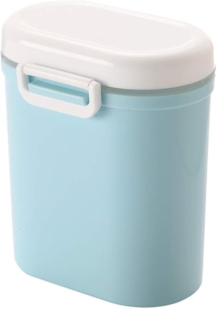 Yunnuopromi Boite De Rangement En Poudre De Lait Pour Bebe Avec Compartiments A Farine Blue L Amazon Fr Bebe Et Puericulture