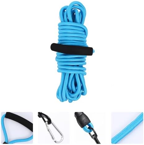 Blue Nylon Dog Walking Lead Leash 5 Meters for Running — view 7