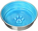 Loving Pets Le BOL Dog Bowl, Medium, Seine Blue,7936