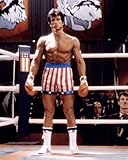 rocky iv stallone son Una fotografia professionale promozionale da 25 x 20 cm