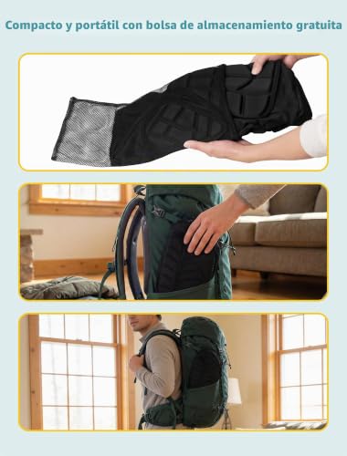 Pantalones cortos de compresión protectores acolchados 3D esquí patinaje adultos tamaño completo 7