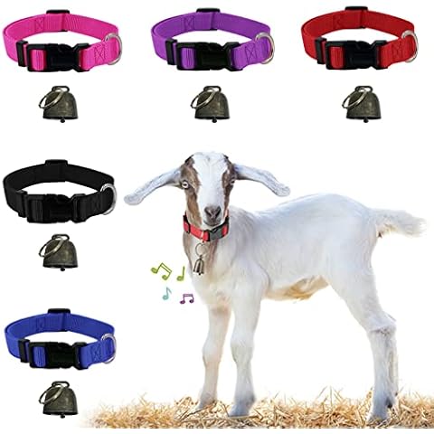 NEOGULY 5 Pack Goat Collar Set Cover