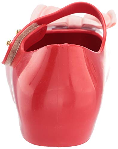 Mini Melissa Baby-Girl's Mini Ultragirl Sweet Mary Jane Flat, Red, 5 Medium Us Toddler #TOP2