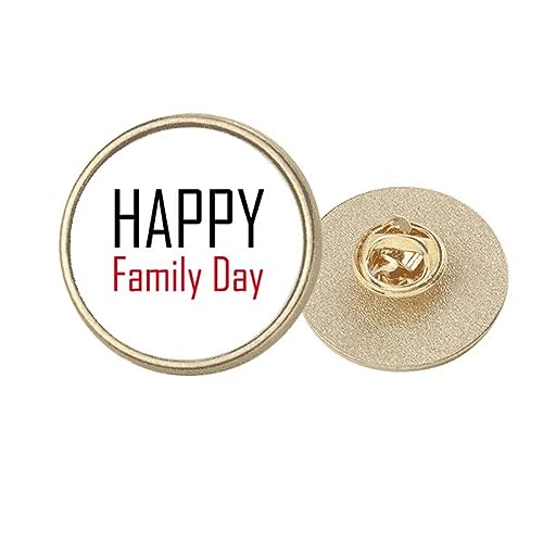 Broche Celebrate Canada le cadeau idéal en métal doré rond M