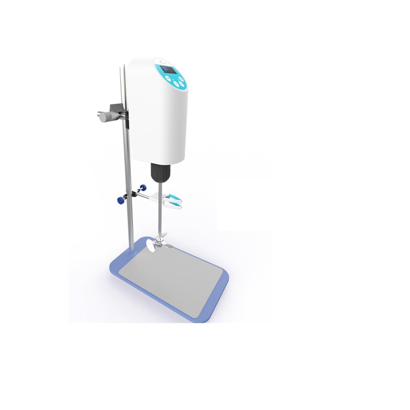 Viscosímetro, Agitador de laboratorio 110V a 220V, agitador eléctrico con pantalla Digital, mezclador, equipo, capacidad máxima agitación: 20L(OSC-20L(LCD),Plug)