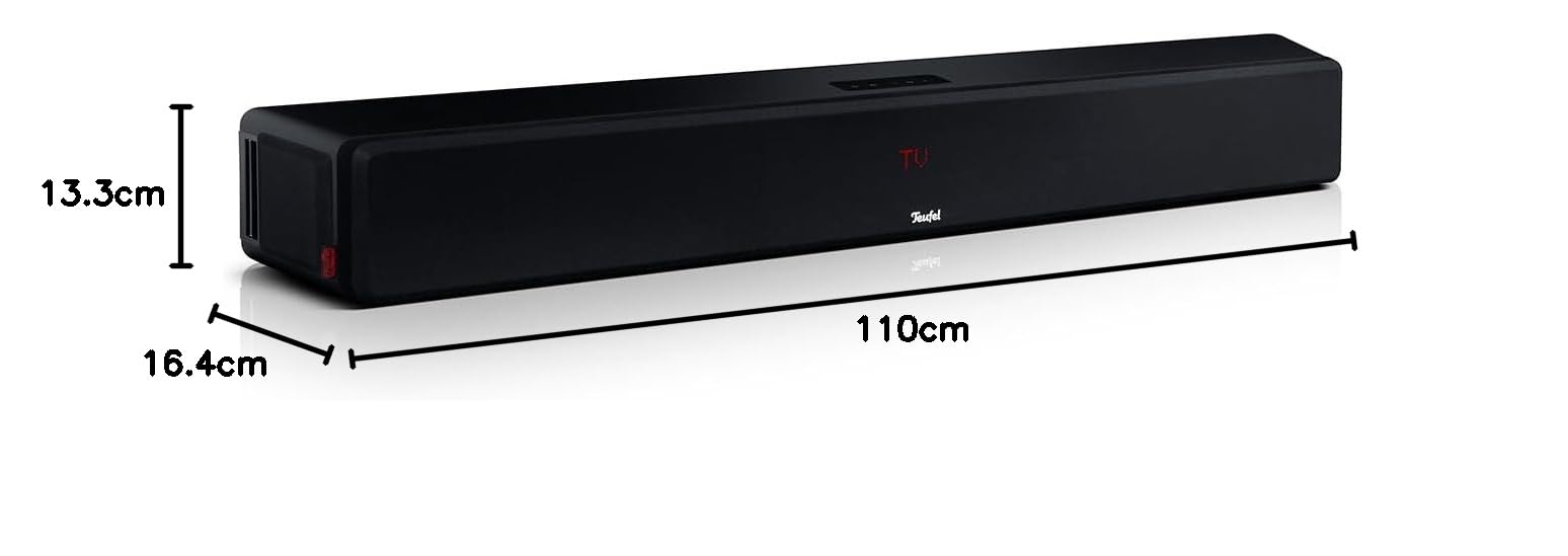 Teufel CINEBAR Ultima Surround 4.0 Soundbar, wbudowany subwoofer XXL
