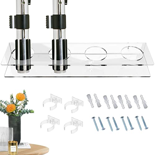 Estante de pared con sable de luz - Soporte de sable de luz con 4 ranuras,Sable De Luz De Luz Acrílico Hilt Montaje en Pared Pantalla Vertical Soporte De Montaje En Pared Para Cada Sable De Luz Homraa