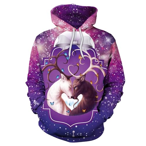 DTGPRO Mens Sweatshirt Casual 3D impressão digital homens hoodies loose single men hooded hip-hop Youth Couple Outfit Men Long Sleeved Sweatshirt, TD-05